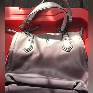 Simply Vera Wang purple/pink ombré purse